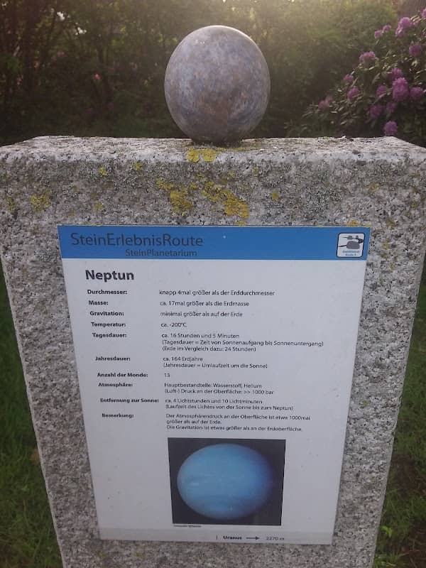 Steinplanetarium der SteinErlebnisRoute -Neptun- - Image 2