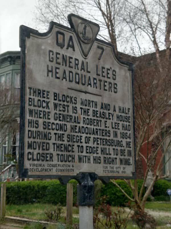 General Lee's Headquarters Historical Marker - Image 1