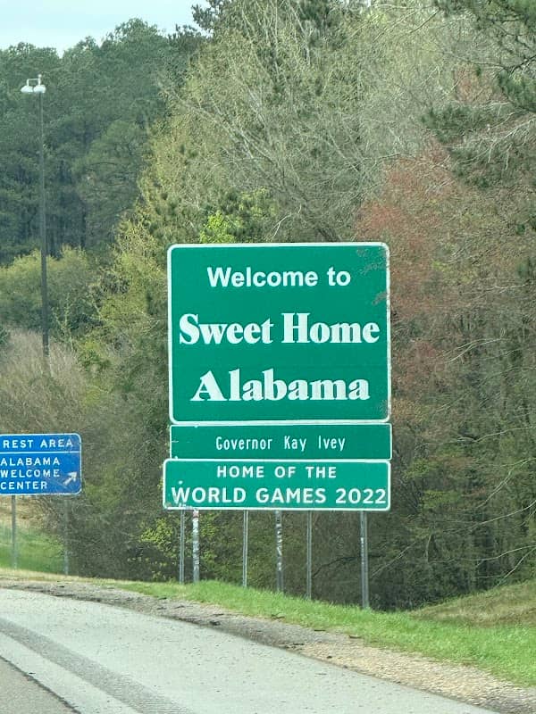 Welcome To Sweet Home Alabama Sign - Image 1