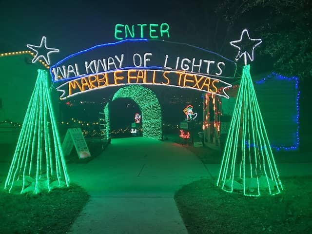 Marble Falls Walkway of Lights - Image 1