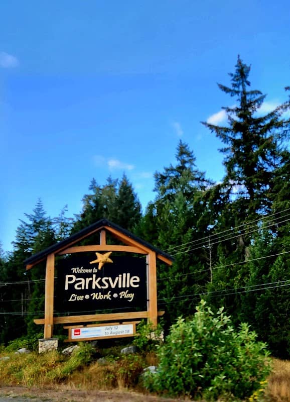 Parksville Welcome Sign - Image 1