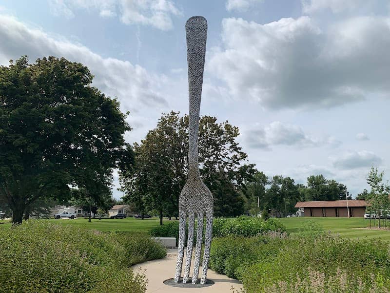 Power of Food Sculpture- "The Big Fork" - Image 1