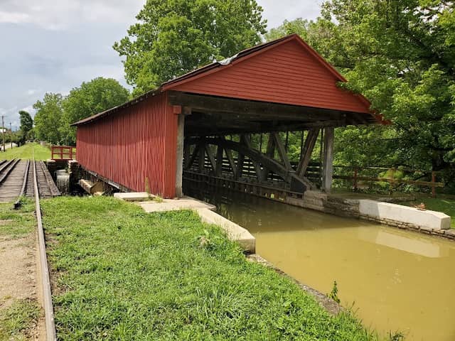 Historic Duck Creek Covered Aqueduct - Image 1