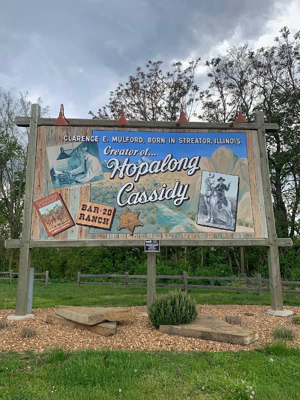 Hopalong Cassidy - Clarence Mulford Mural - Image 1