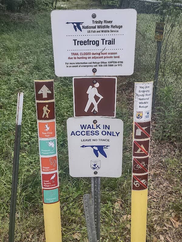 Treefrog Trailhead, Trinity River National Wildlife Refuge - Image 1