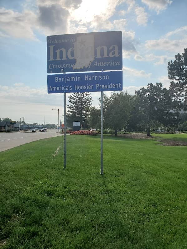 Welcome To Indiana Sign - Image 2