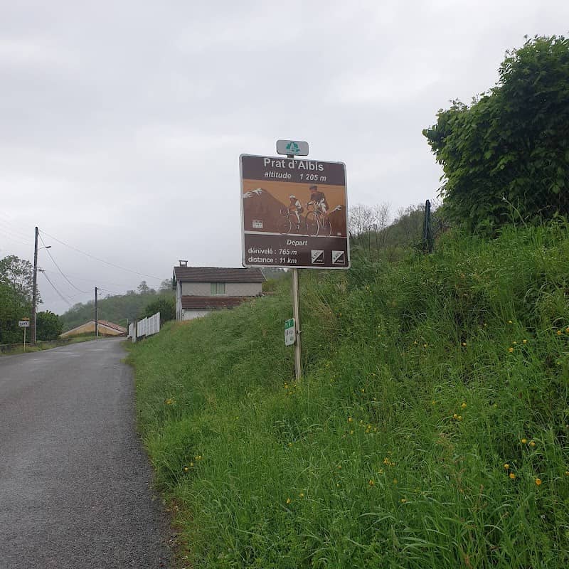 Panneau cyclisme Prat d'albis - Image 2