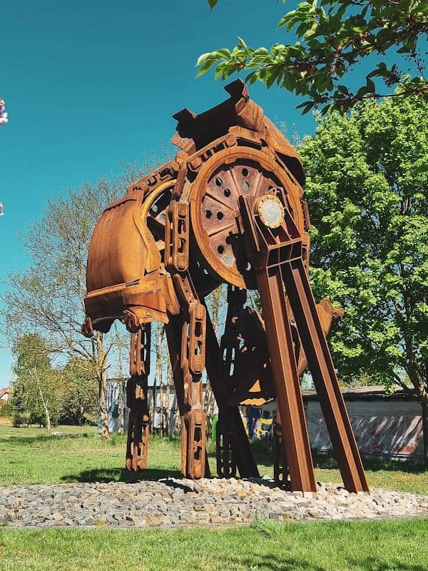 Bergbau-Skulptur Baggerschaufel - Image 2