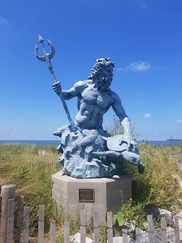 The Neptune Maquette (Model of King Neptune Statue in Cape Charles, Va) - Image 1