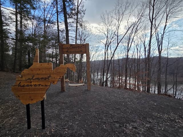Almost Heaven Swing at Summersville Lake - Image 1