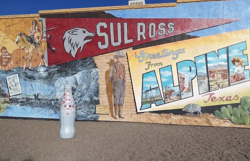 “View of Alpine”- Alpine murals - Alpine, Texas - Image 1