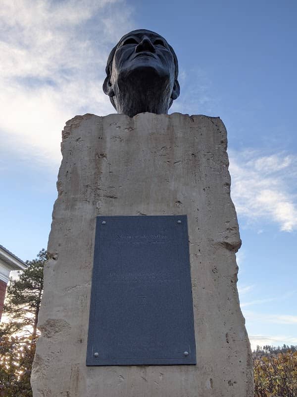 Navajo Code Talker Sculpture (R.C. Gorman, sculptor) - Image 1