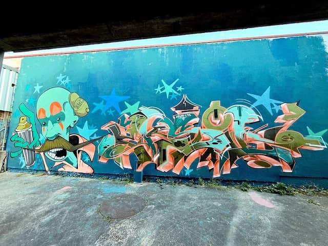 Legale Graffiti Wall "Normarückwand" - Image 1