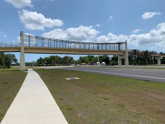 Rail Trail Bridge over Indian River Blvd - Image 1