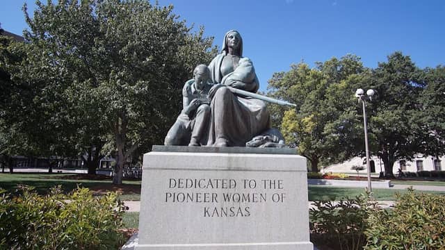 Statue of Pioneer Woman - Image 1