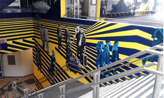 Mural am Hauptbahnhof - Image 1