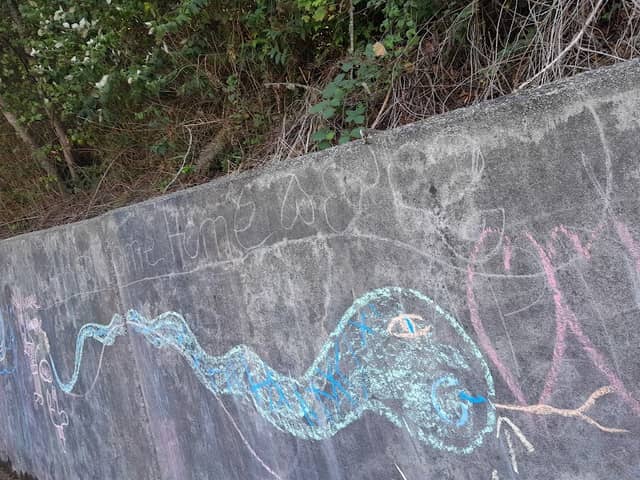 Chalk Wall - Image 1