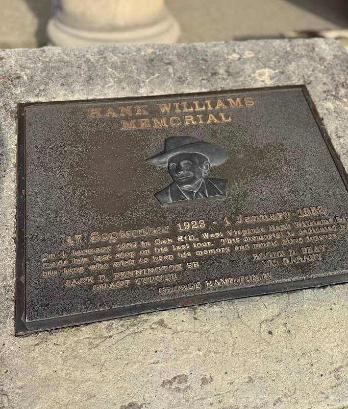 Hank Williams Memorial Marker - Image 1