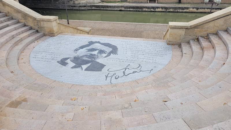 Mosaïque-portrait d'André Malraux (Michel Patrizio, 2003) - Image 1