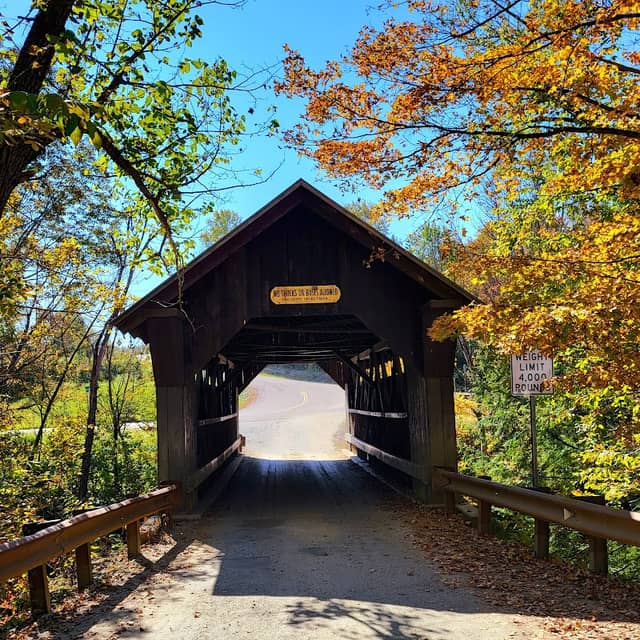 Historic Gold Brook Covered Bridge - Image 1