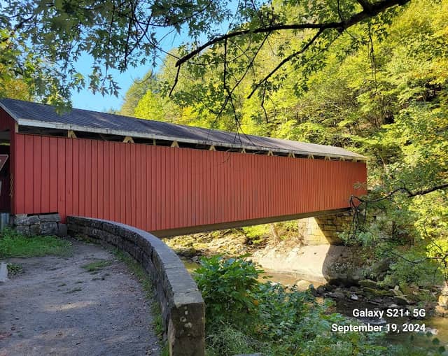 Historic McConnell's Mill Covered Bridge - Image 2
