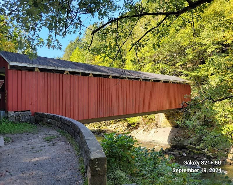Historic McConnell's Mill Covered Bridge - Image 2