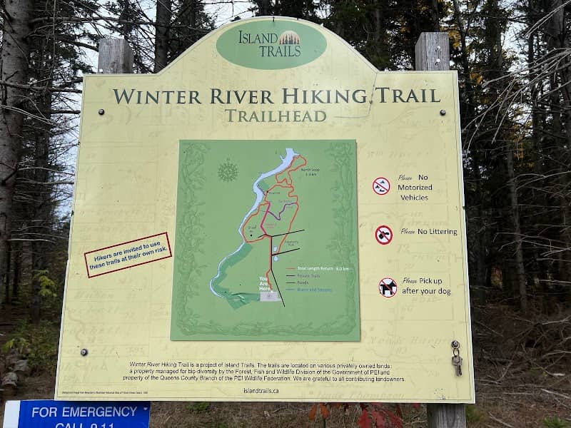 Winter River Hiking Trail - Image 1