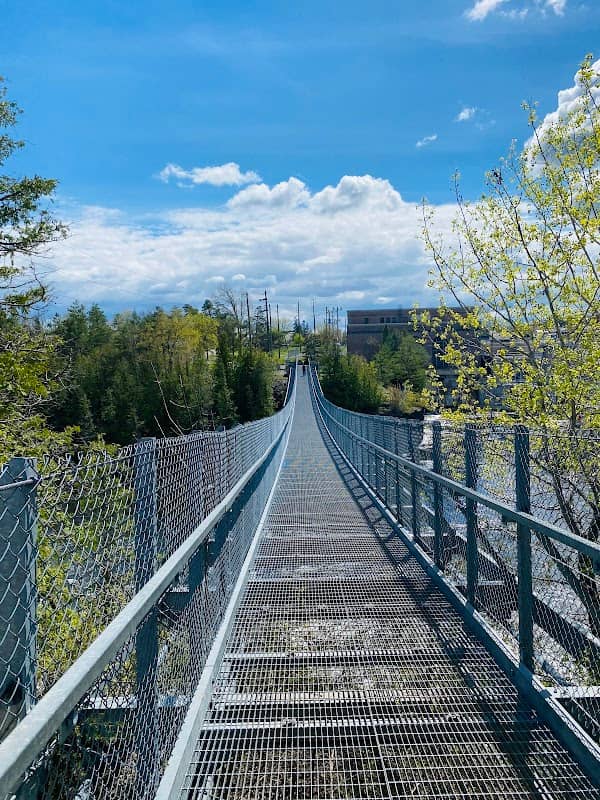 Ferris Provincial Park Entrance - Ranney Gorge Suspension Bridge - Image 1