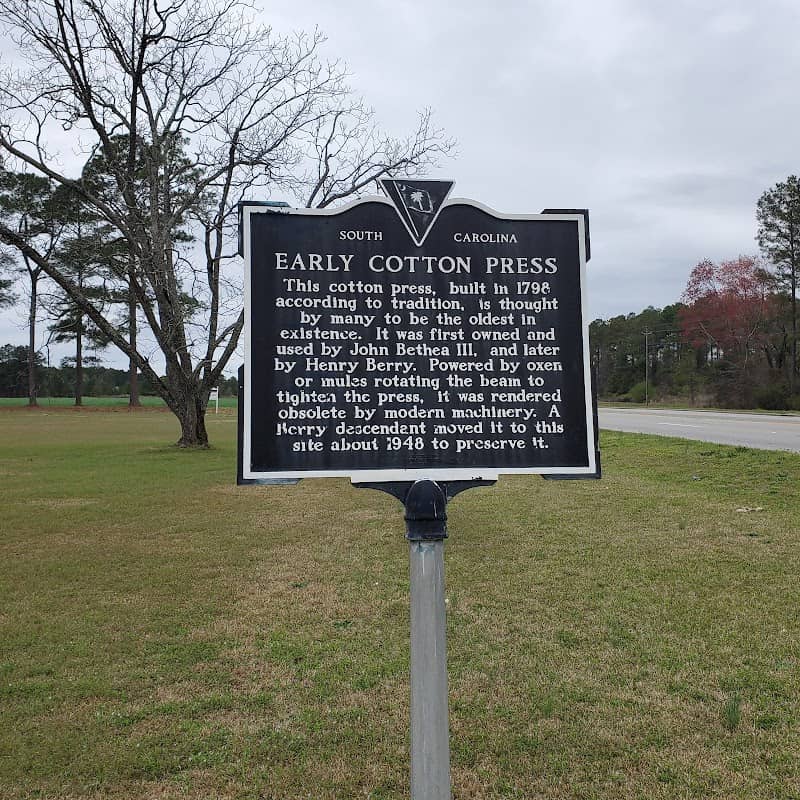 Early Cotton Press - Image 1