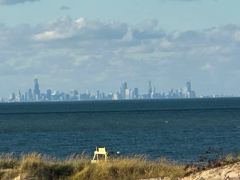 Southernmost Point of Lake Michigan Information Marker - Image 1