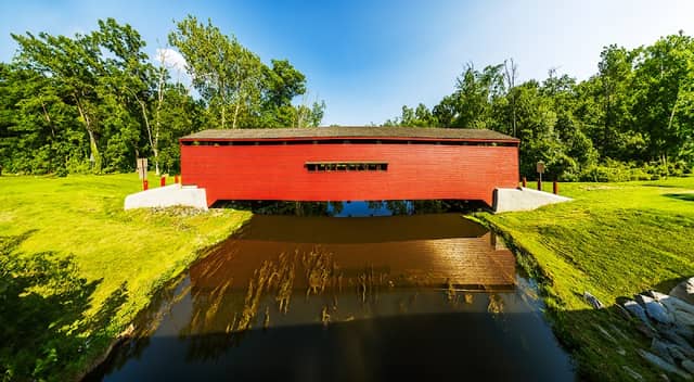 Gilpin's Falls Historic Covered Bridge - Image 1