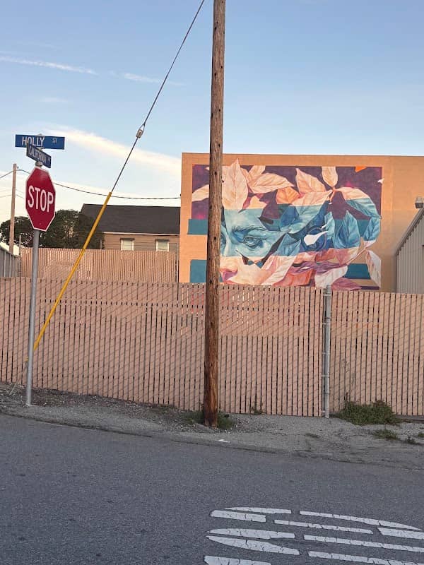 The Ethereal Leaves Mural - Image 1