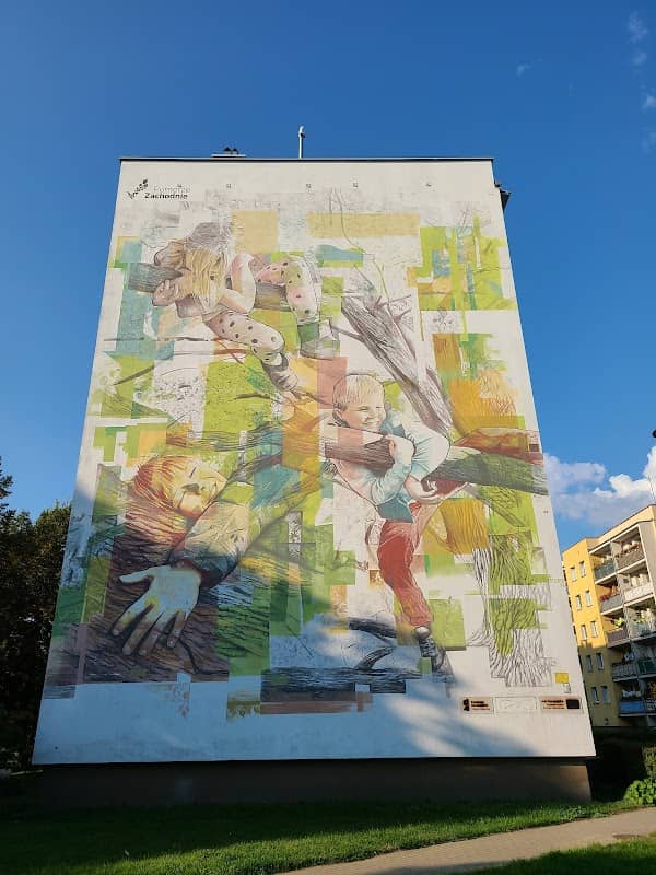 Mural "art piknik" Ul. Rzeczna 7a - Image 1