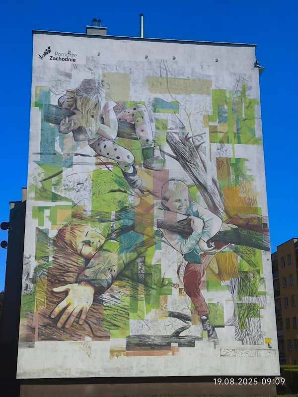 Mural "art piknik" Ul. Rzeczna 7a - Image 2