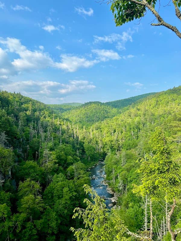 Linville Falls - Trail and Waterfall - Image 2