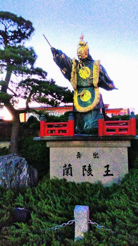 Prince of Lanling Statue - Image 1