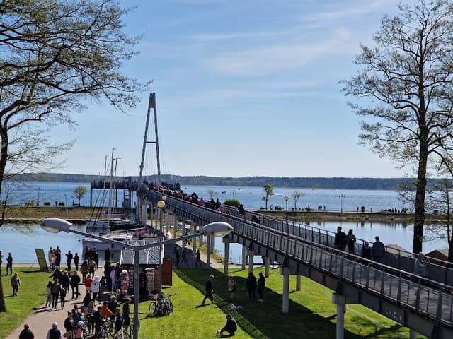 kładka nad torami w Giżycku - Image 1