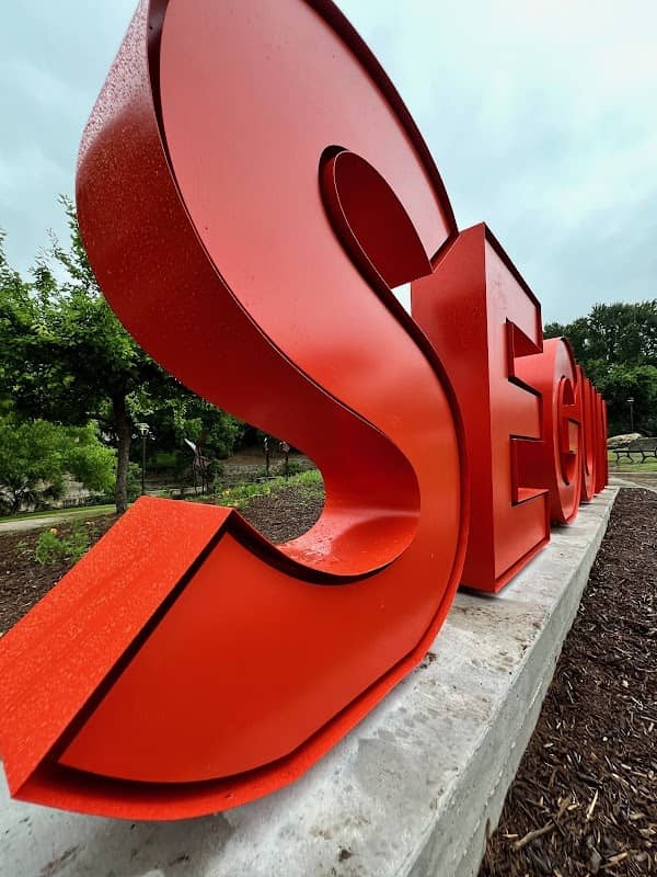 The Seguin Giant Letters at Walnut Springs Park - Image 2