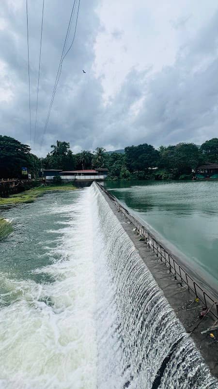 Kanjirapuzha Dam front view - Image 1