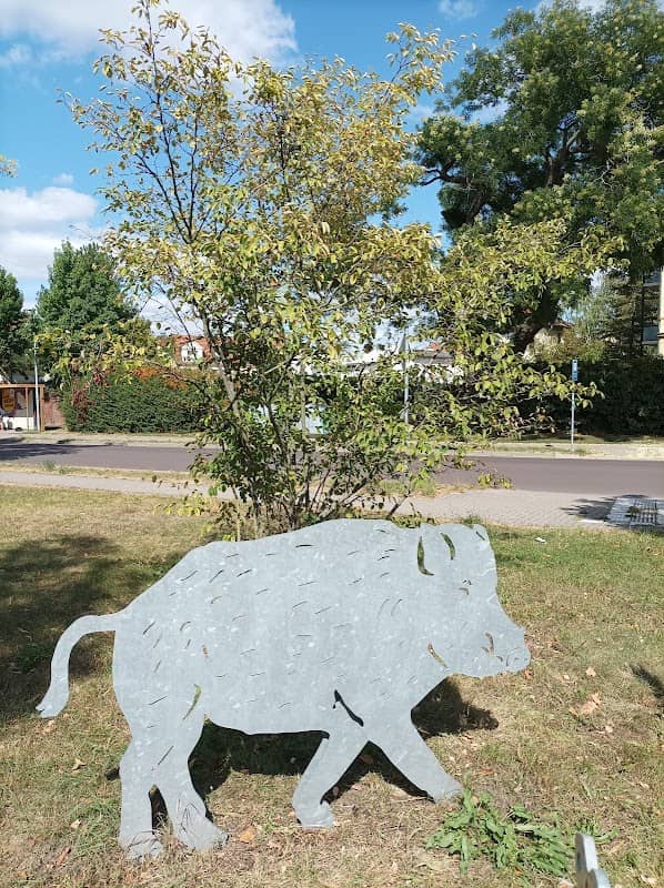 Wildschweinen Statuen - Image 1