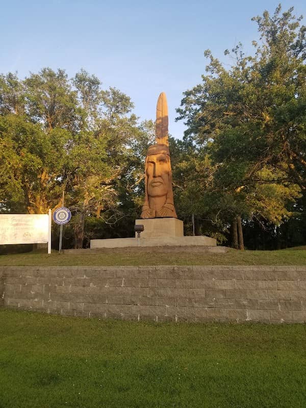 Crooked Feather, 30-Foot-Tall Indian Head - Image 1
