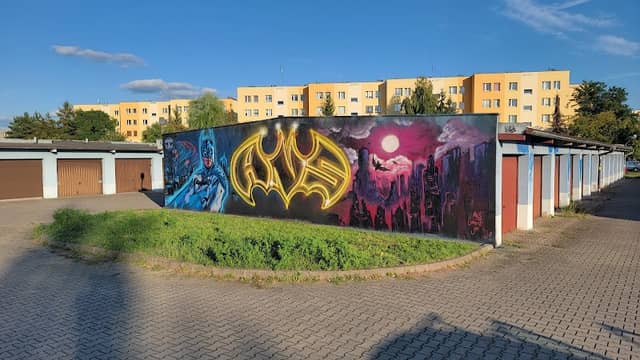Mural BATMAN AnS - Animacje na Ścianie - Image 2