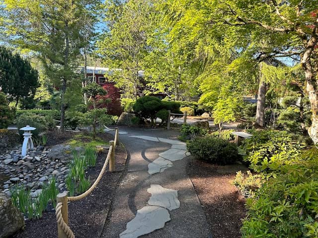 Gresham Japanese Garden - Tsuru Island - Image 1