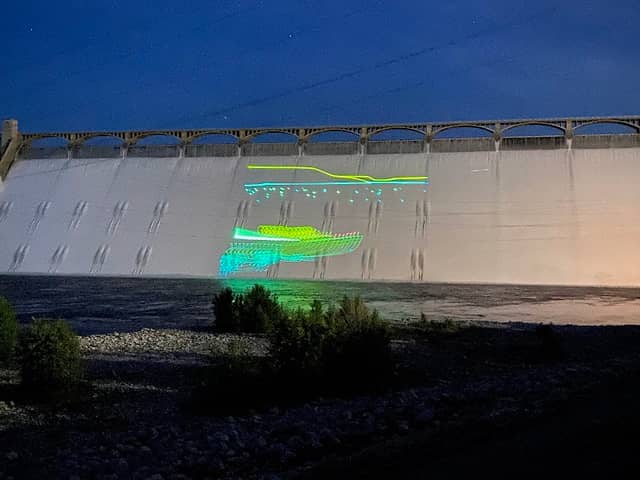 “One River, Many Voices” Laser Light Show - Image 3