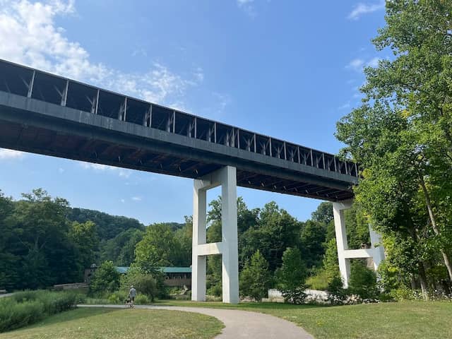 Historic Riverview Covered Bridge - Indian Trails Park - Image 2