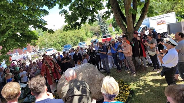 Gedenkstein zum 1000 jährigen Bestehen Vöhrums - Image 1