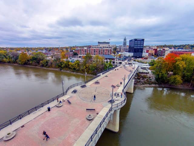 Chartres Labyrinth On The Meyer's Bridge. - Image 1
