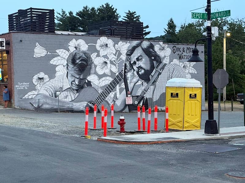 Doc and Merle Watson Mural - Image 1