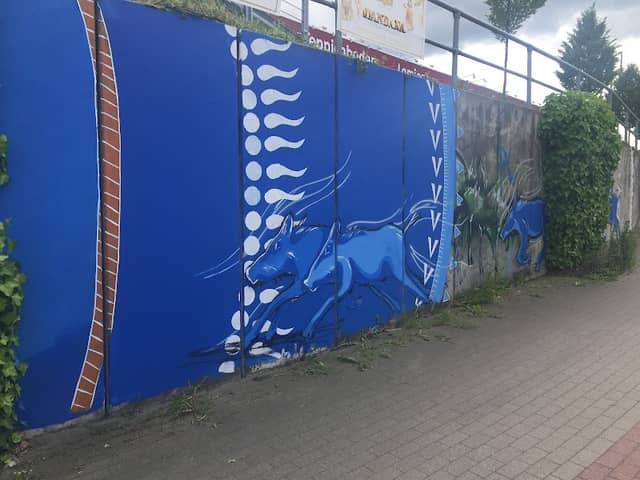 Juliene Sinclair wild boar mural - Image 2