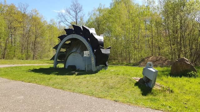 Historische Baggerschaufel Hochhalde Trages - Image 1